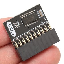 TPM 2.0 Encryption Security Module, 20Pin TPM 2.0 Chip, 2.54mm Pitch TPM Cryp...