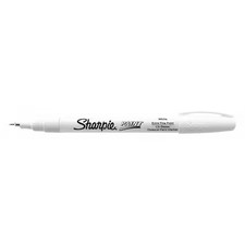Sharpie 35531 Liquid Paint Marker, White, Fiber, Pk12