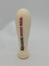 Vintage 5.5&rdquo; George Killian&rsquo;s Ceramic Irish Red Tap Handle Marker
