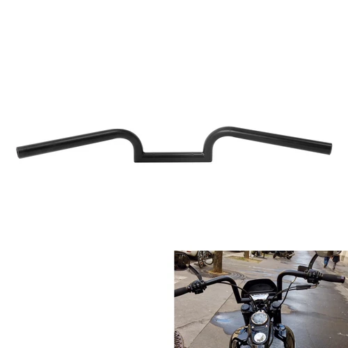 1" Black 4'' Rise Handlebar Fit For Harley Sportster XL 883 1200 2007-2014 2013