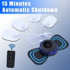 Neck Rechargeable Massager Electric Cervical Massage Patch Pain Relief