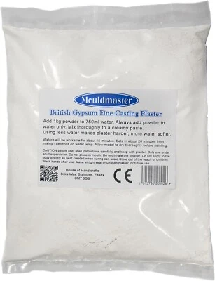 SAINT-GOBAIN FORMULA British Gypsum Fine Casting Plaster By Formula 250g-1000Kg Weights Available