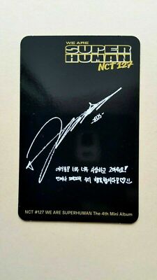 NCT 127 We are Superhuman 4th Album Authentic Official