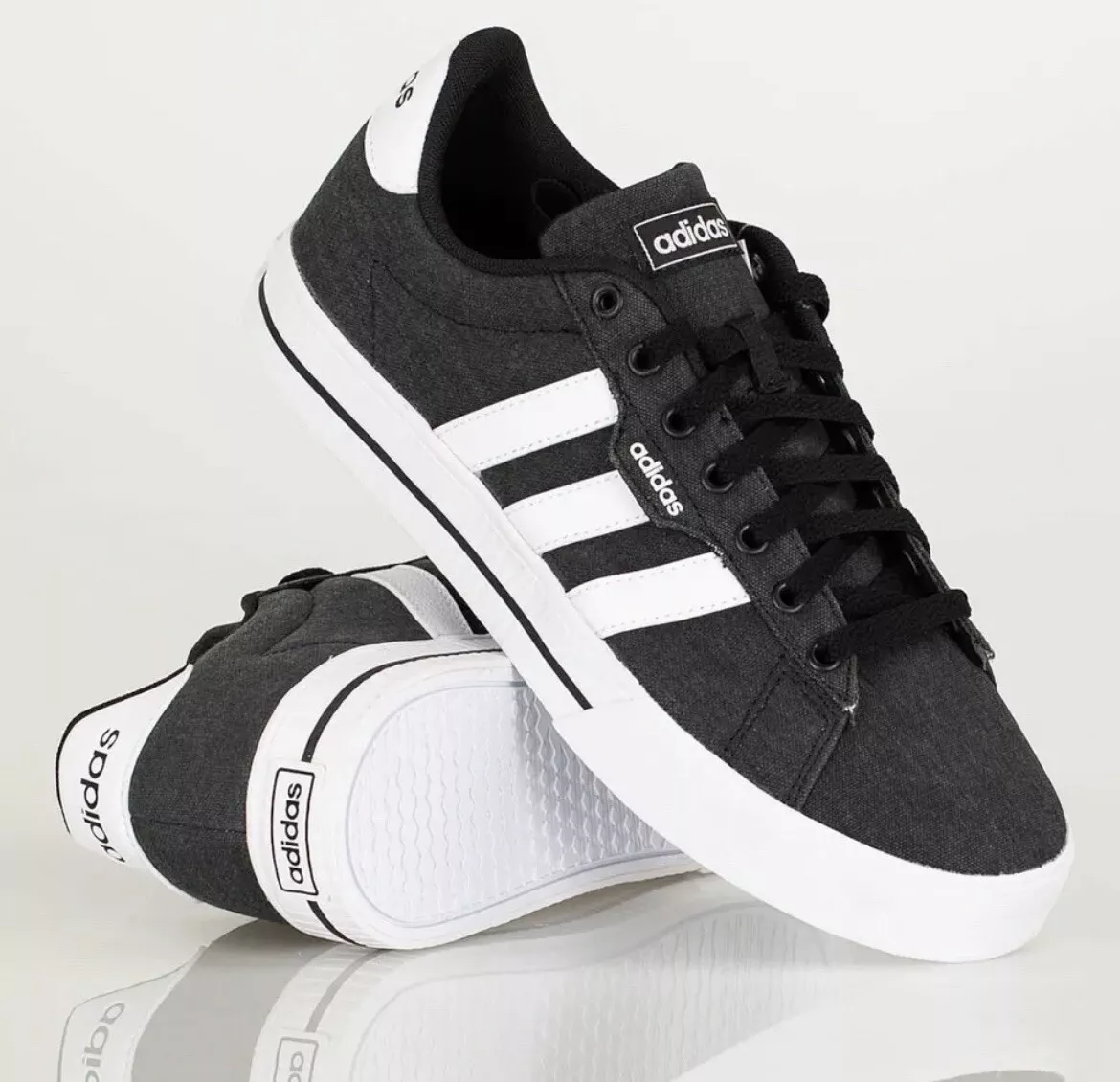 Adidas Daily 3.0 Men Sneaker Skateboarding Shoe Black Athletic