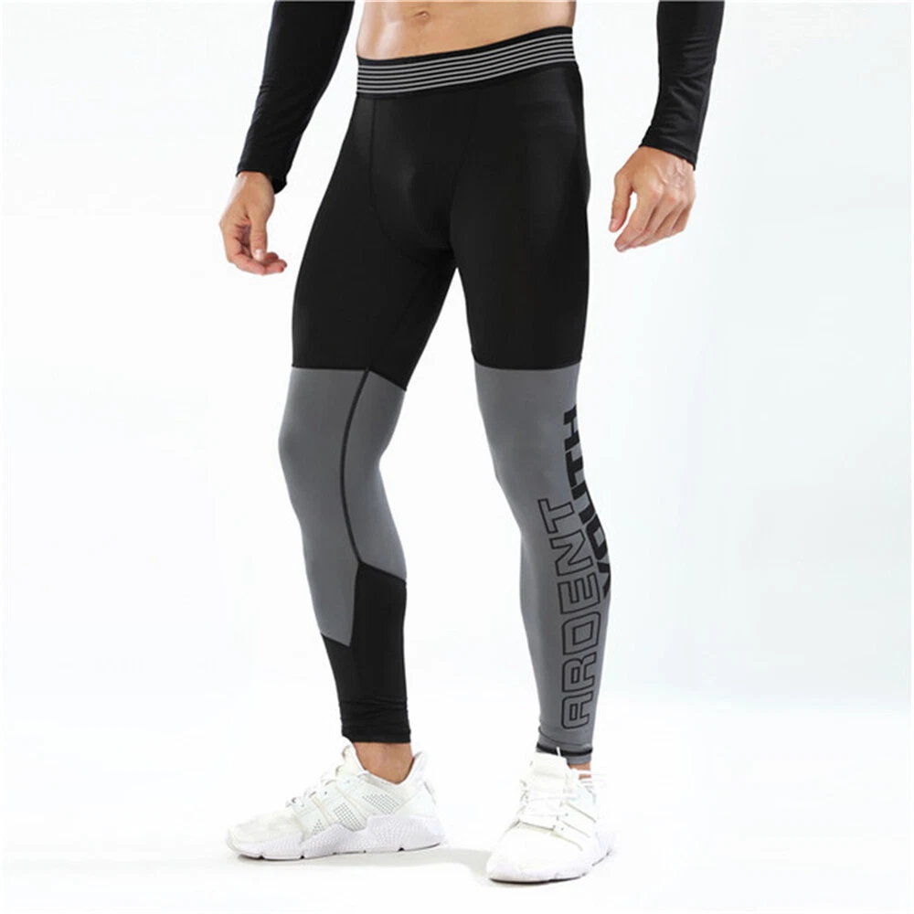 Men's Compression Base Layer Thermal Quick Dry Leggings Tight Running Pants