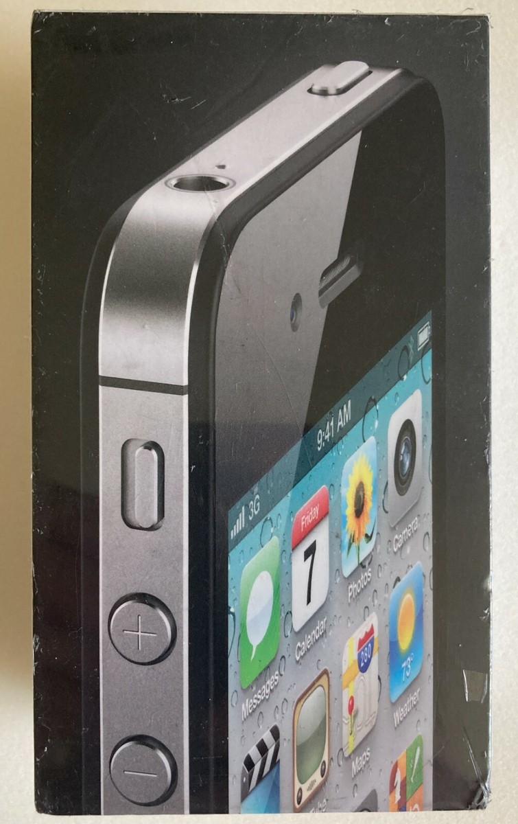 FACTORY SEALED Apple iPhone 4 8GB Black A1349 (CDMA) MD146LL