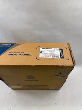 Lithonia SOLO1RMRSDPNL NIB Oval Mirrored Exit Sign See Pics #F4