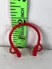 G.I.  Joe Vintage 12 inch Figure Red Headphones Accessory - 1960 /1970 - Used