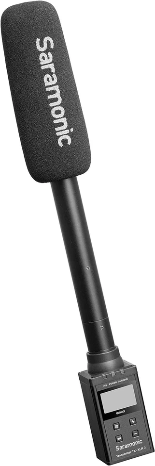 Transmisor XLR enchufable TX-XLR9 para sistema de micrófono inalámbrico UHF digital Uwmic9 Foto 3 de 4