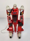 1985 Vintage Bandai Powerbots Flybot Red Winch Heli Helicopter