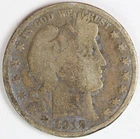 1915 Barber Half Dollar