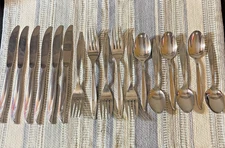Flatware Marked Wm Rogers & Son Stainless-Bermuda Pattern? 17 Replacement Pcs