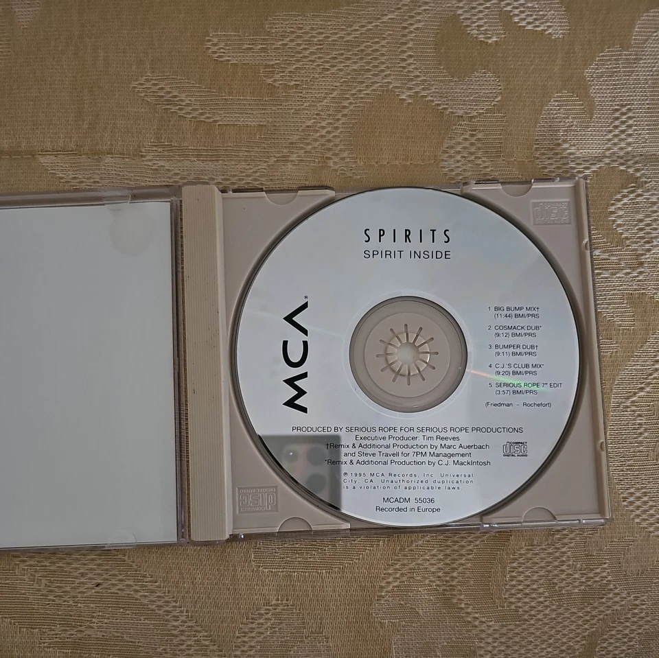 Spirit Inside by Spirits (1995, CD) Foto 2 de 3