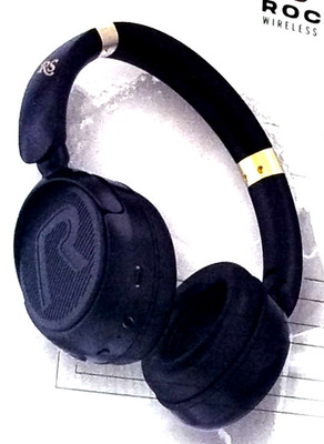Mizco Rolling Stone Rockstar Pro Headphone Wireless Over-Ear Dynamic Bass