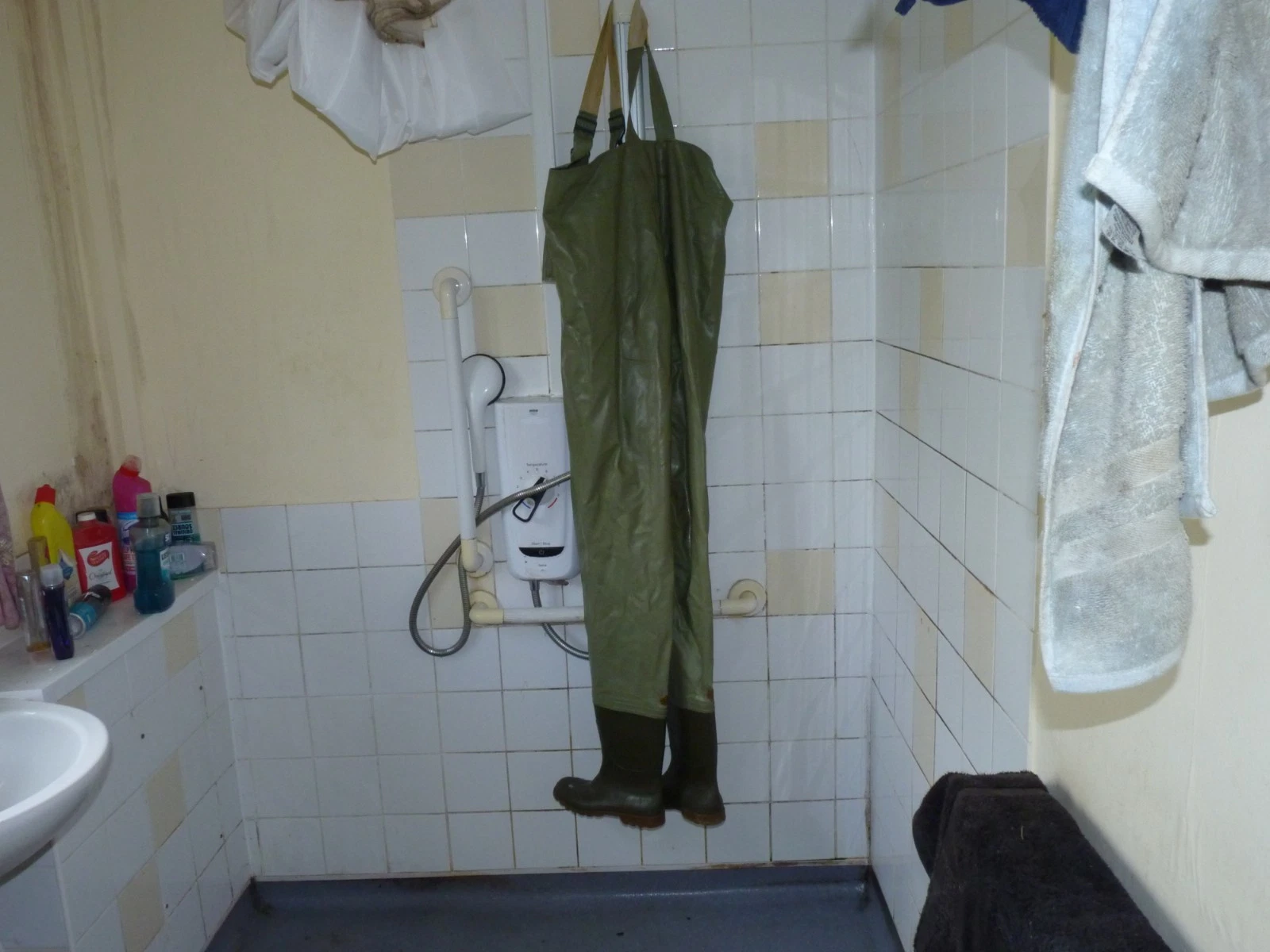 Vintage Ocean chest waders size 9.