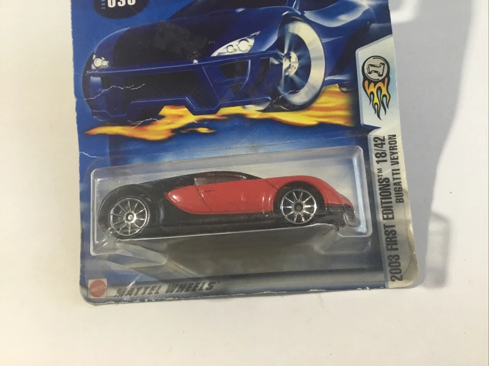 Hot Wheels - Bugatti Veyron 2003 First Editions TM 18/42 - 030- Metal Collection - Image 2 of 4
