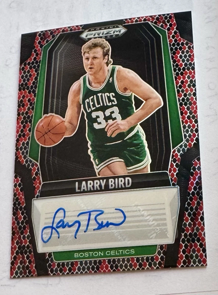 Panini Larry Bird Basketball Sports Trading Cards & Accessories