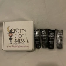 4 Pcs Duke Cannon Hot Shave Warming Gel 2oz Travel Size Clear warming Gel 3 In 1