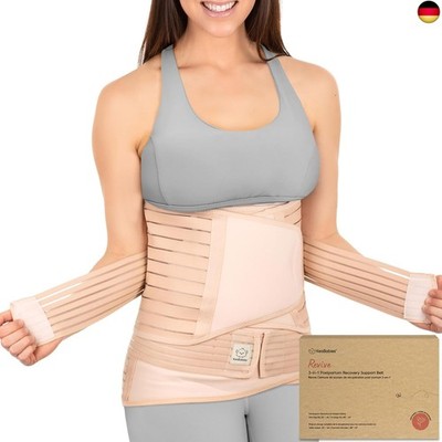 3 in 1 Pack for Postpartum Recovery - Abdominal Band for Pregnancy, Maternity -