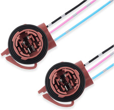 2PCS 3157 Bulb Socket,Turn Signal Socket/Tail Light Sockets/Brake Light Socke...