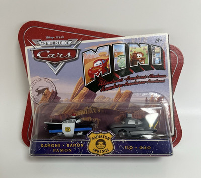 Mattel Disney Pixar Cars Mini Adventures Radiator Springs Ramone & Flo NEU