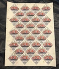 Nazi Germany Third Reich Reichsparteitag Rally 1927 Stamps Full Sheet WWII WW2