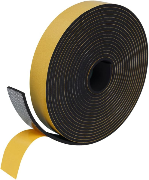 Dichtungsband FüR TüRen Fenster 25Mm(B) X3Mm(D)10M(L) Selbstklebend Schaumstoffb-image