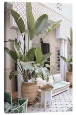 Leinwandbild Riad in Marrakesch - Henrike Schenk