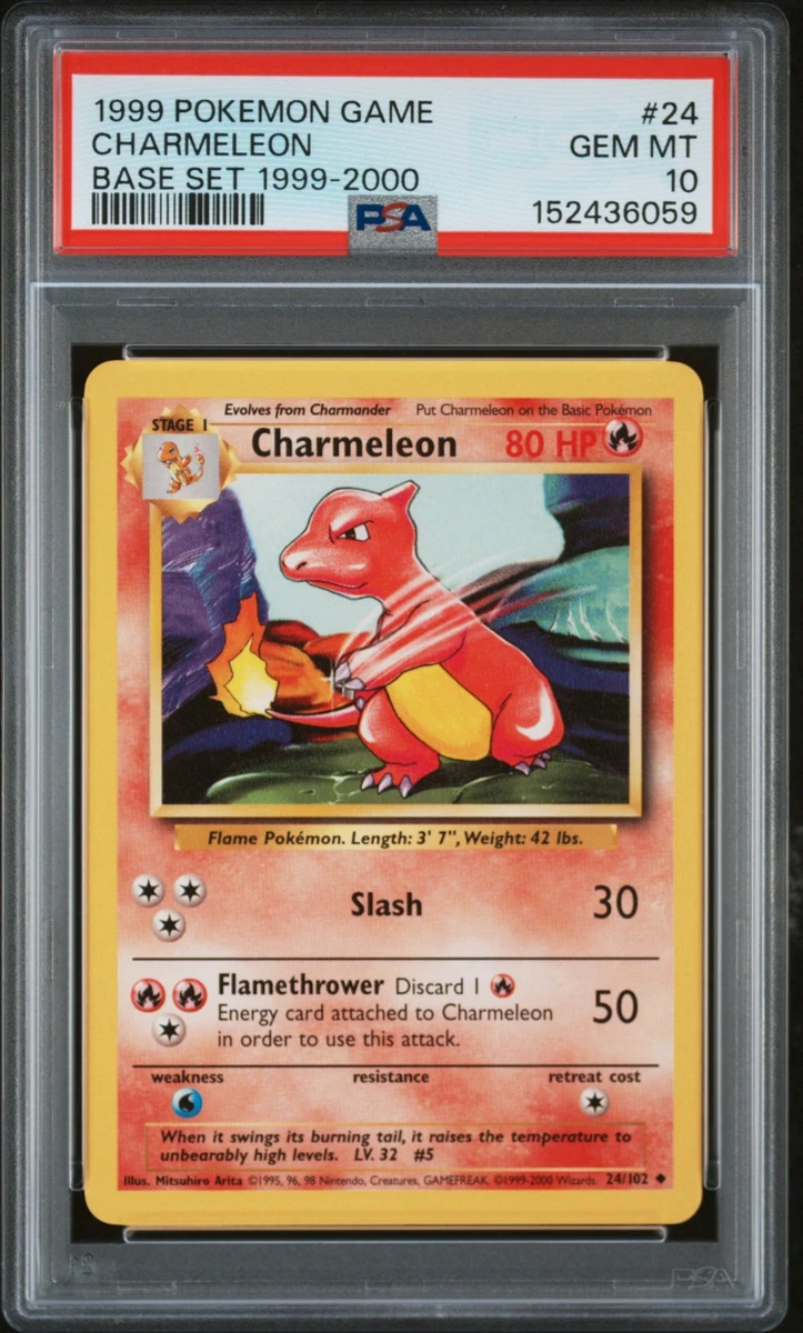 Charmeleon Pokémon TCG Professional Sports Authenticator (PSA