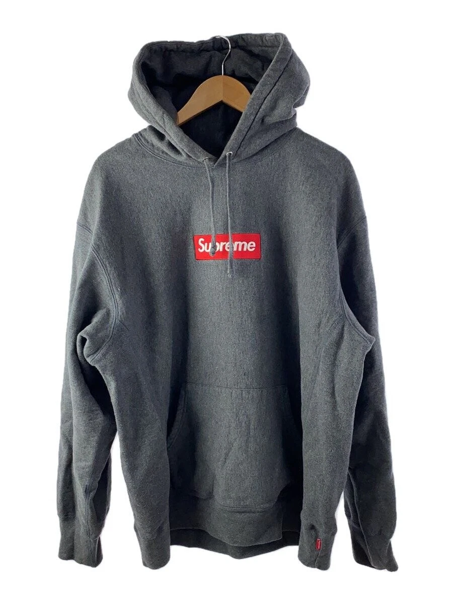 Sweat à capuche Supreme gris XL occasion