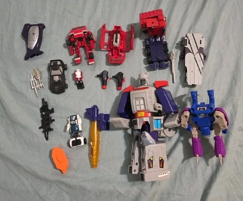 Vintage 1980s G1 transformers Parts And Accessories Lot
