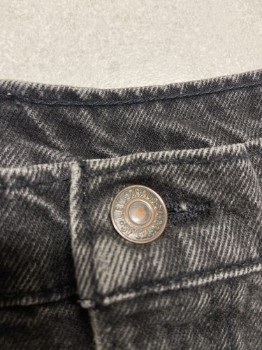 Vintage Levi's Orange Tab Jeans 619 Black Denim Faded Baggy 90’s Men’s 36x30 - Picture 3 of 9
