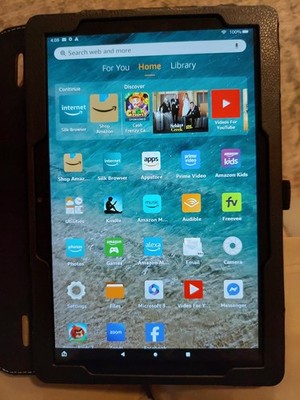 Amazon Fire HD 10 11th Gen 64GB, Wi-Fi, 10.1'' - Black (Without Ads)