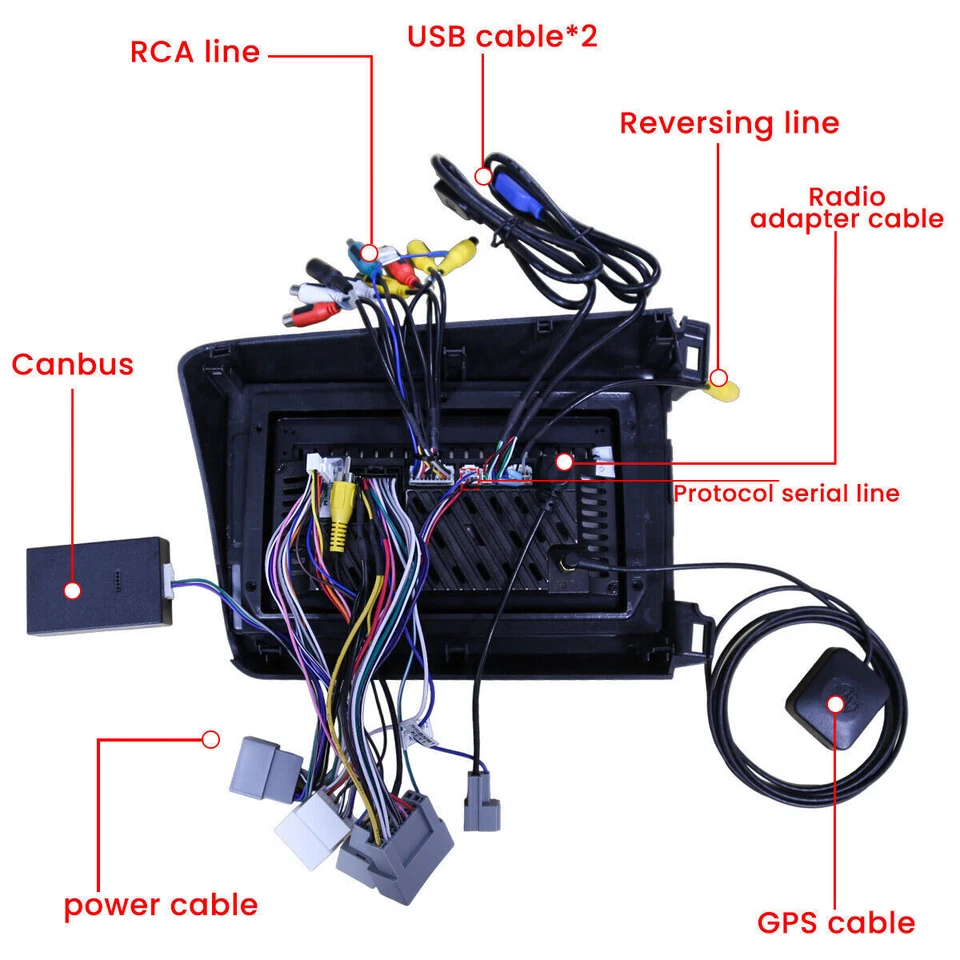 For 2012-2015 Honda Civic Apple Carplay Android 13.0 Car Stereo Radio 4G+64G GPS - Image 2 of 4