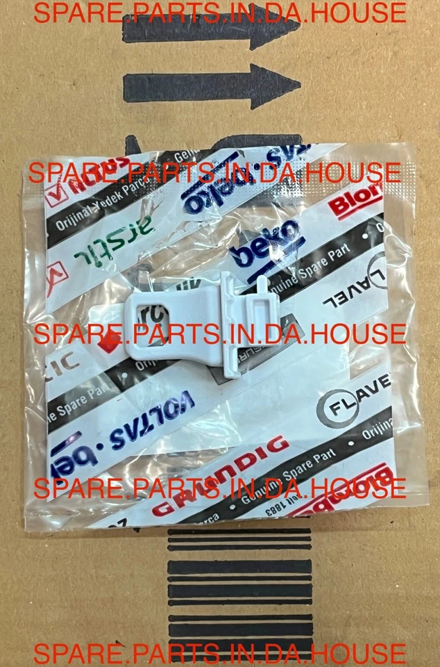 Gancho de cerradura de puerta Smeg genuino SAHP7 Foto 2 de 4