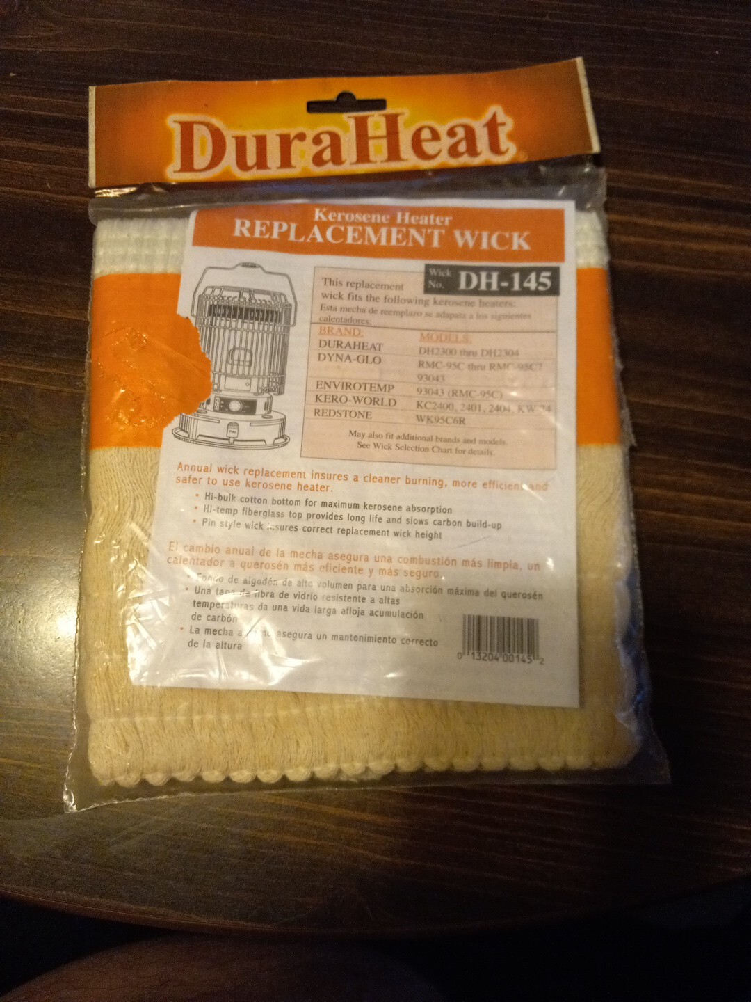 DuraHeat DH145 Kerosene Heater Replacement Wick 13204001452 eBay