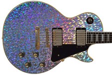 Guitar Skin Axe Wrap Re-skin Bass Reface DIY Vinyl HOLOGRAPHIC SPARKLE 1187