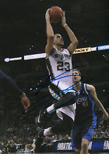 Austin Daye Spurs NBA signed 8x12 inch photo autograph Austin Daye Spurs NBA signed 8x12 inch photo autograph