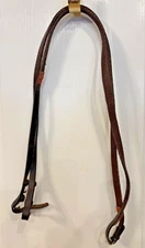 PONY SIZE PEBBLED RUBBER & LEATHER LINED REINS FOR HUNTER/JUMPER BRIDLE 42”