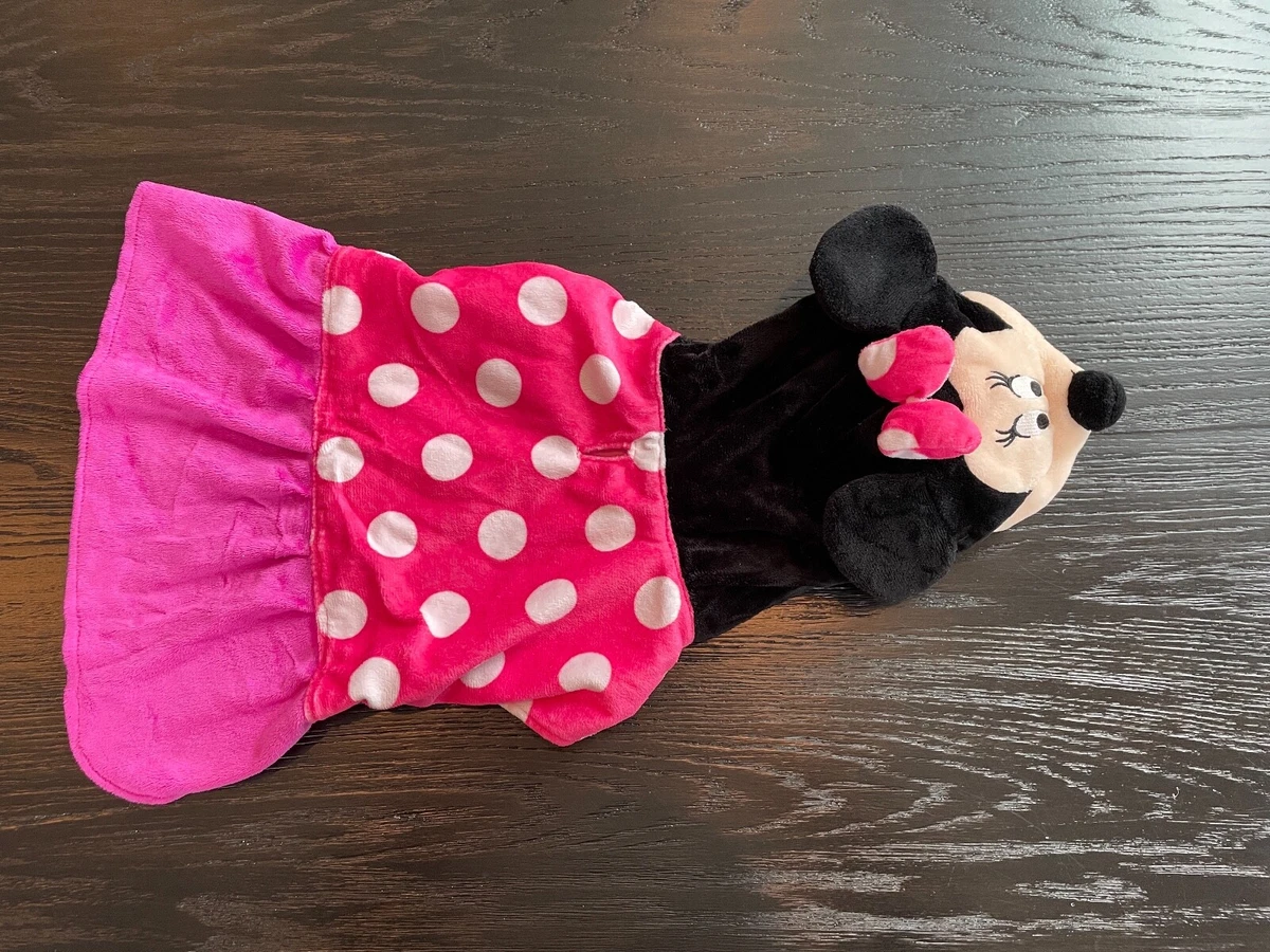 Dog Halloween Costume Disney Minnie Mouse Pink Plush Size Medium M
