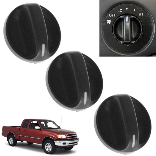 3x Replacement A/C Heater Panel Control Knob For 00-06 Toyota Tundra 559050C010 - Picture 4 of 5