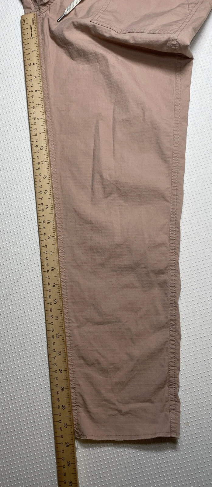 vuori vintage ripstop athletic raw edge pants