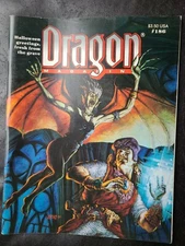 Vintage Dragon Magazine TSR D&D AD&D Dungeons & Dragons 186 October 1992