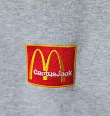 Travis Scott X McDonald's Staff Crewneck- Size Small