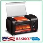 Roller Hot Dog Grill Oven Toaster Bun Warmer Machine Cooker Sausage Kitchen Bbq