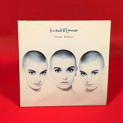 Sinead O'Connor Three Babies 1990 UK 7'' Vinyl Single POSTER Hülle 45 Schallplatte