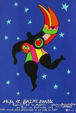 Niki DE SAINT PHALLE, L'INVITATION AU MUSÉE 1993 screenprint poster