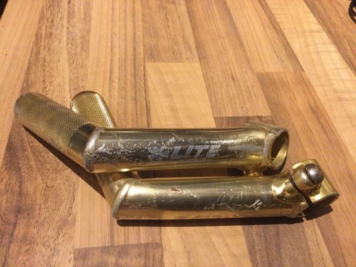 X Lite Bar End Plugs + Bar Ends X2 Pair Classic Vintage Retro MTB Bling XC Rare - Picture 5 of 7