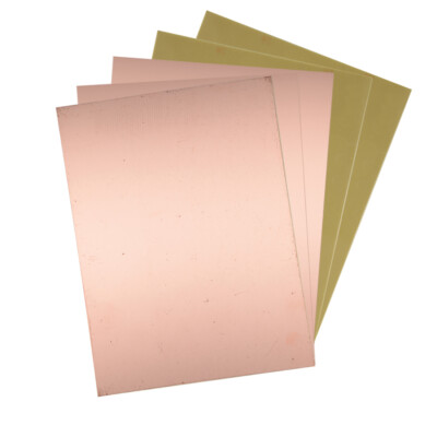 200x150x1,5mm einseitig kupferkaschierte Laminat-PCB-Leiterplatte FR4,5er-Pack