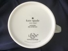 KATE SPADE LENOX red letter day LETTER D mug WICKFORD never used NEW black white — photo 4